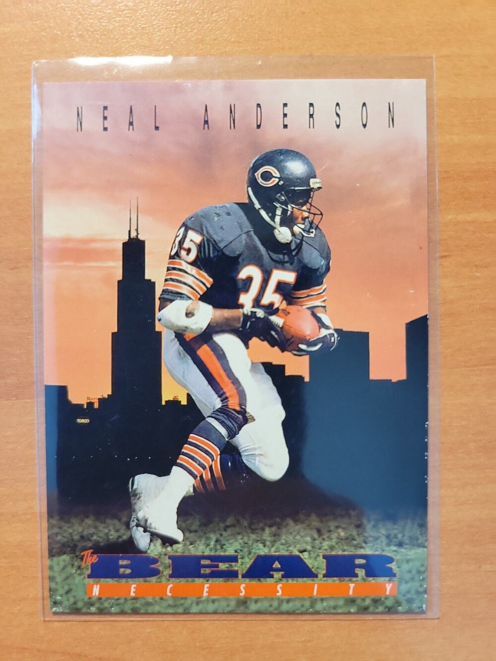 Neal Anderson 1992 Skybox Primetime #23 - Bear Necessity - NFL - Fresh Pull